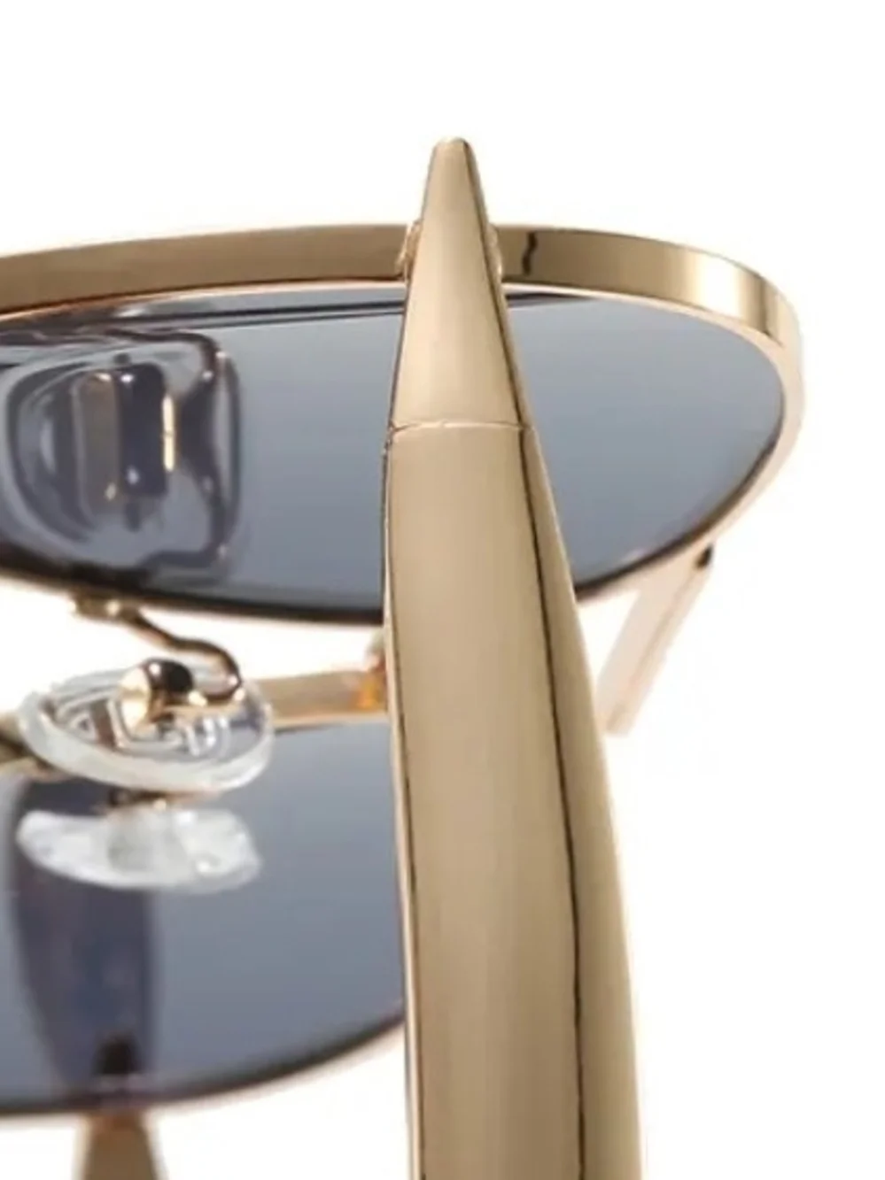Luxury Aviator Sunglasses Gradient Lenses